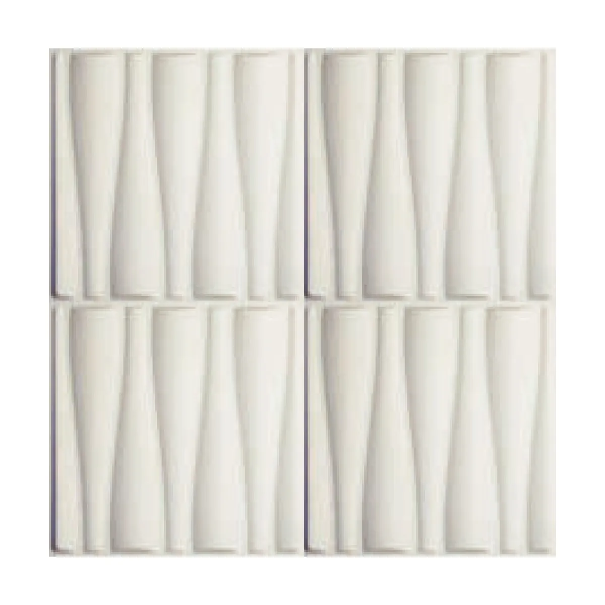 Pleat decorative 3d panel, pleat